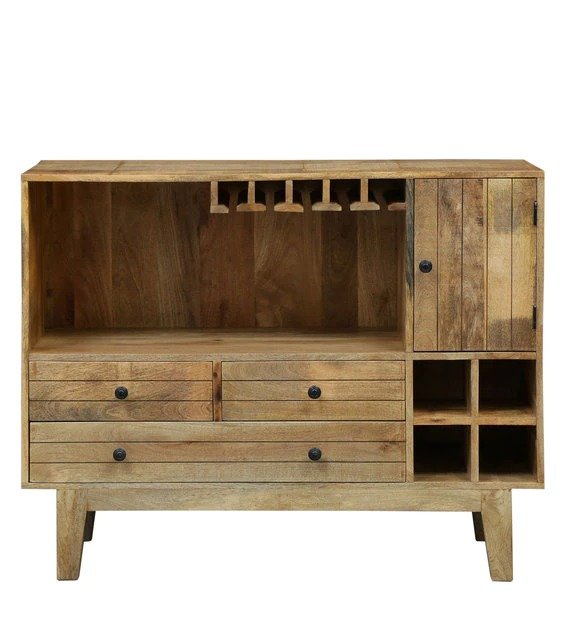 Woodway Solid Bar Cabinet